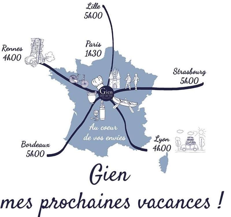 Gite Loire Et Bois Saint-Martin-Sur-Ocre Esterno foto